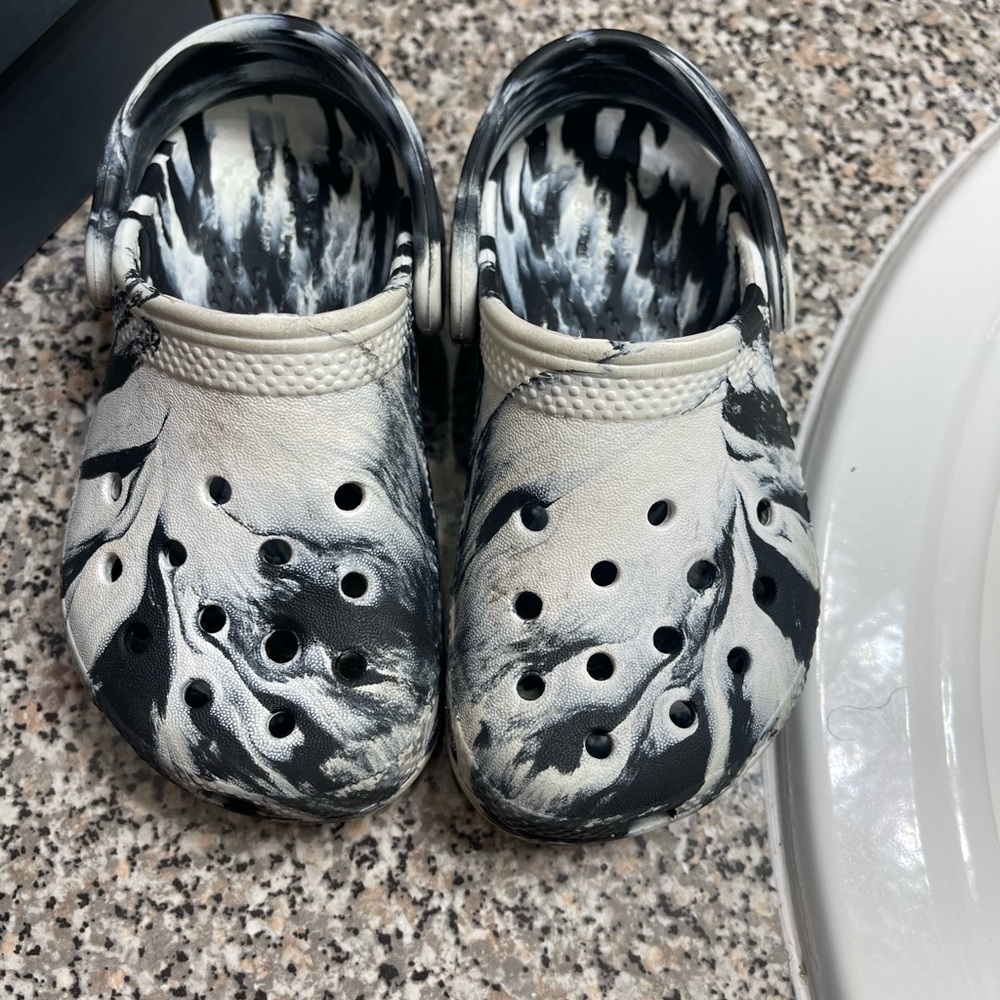 Toddler Marble Crocs